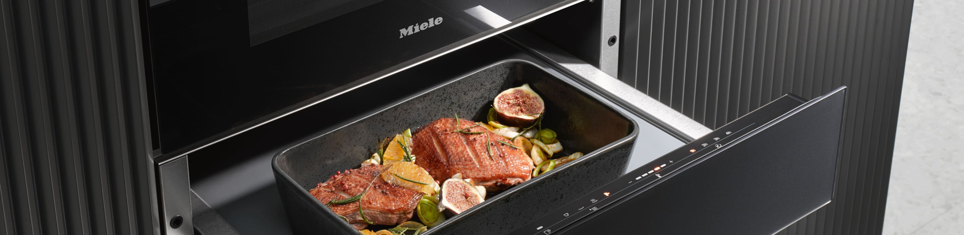 Шкафы для подогрева посуды и вакуумирования Miele